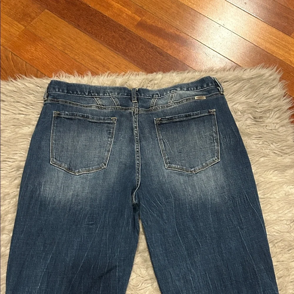 Kancan Mordekaiser High‎ Rise Dark Blue Washed Dad Jeans